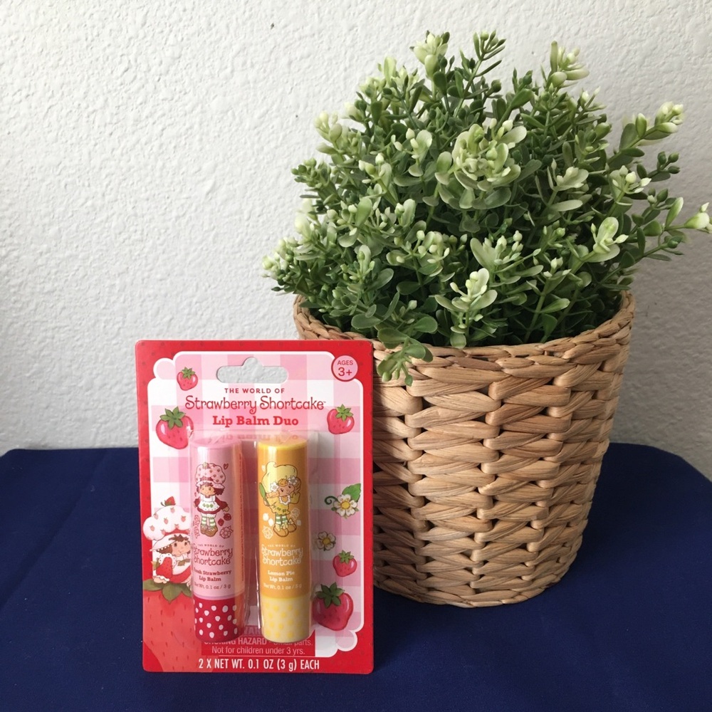 Strawberry Shortcake Lip Balm Duo